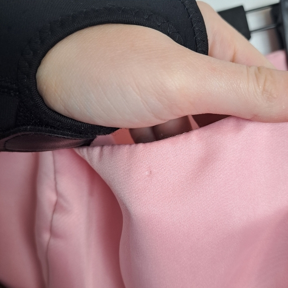 Alfred Angelo Pink Chiffon Babydoll Sleeveless Y2K Coquette Midi Dress Sz 8 - Picture 4 of 8